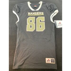 Alleson Athletic Rangers Football Jersey Number 86 Men's Size L Black Gold